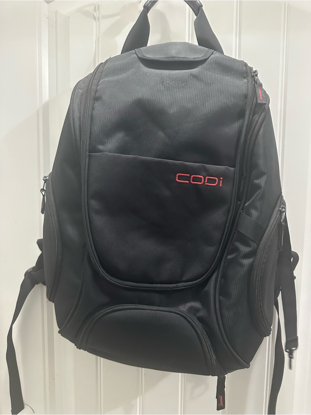 CODi Black Men's Backpack - laptop travel Bag